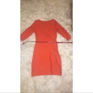 Calvin Klein orange dress